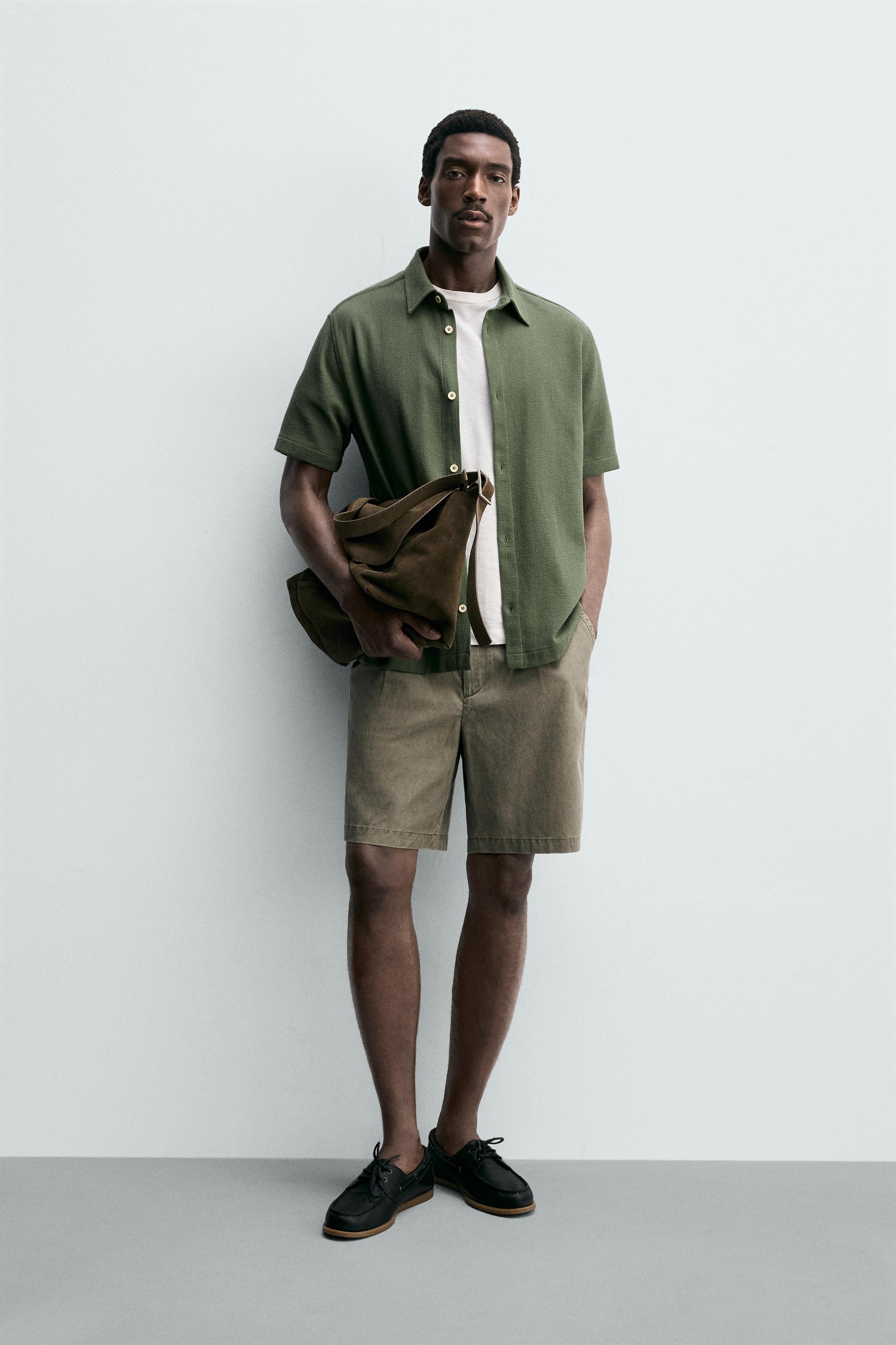 CHEMISE REGULAR FIT STRUCTURÉE